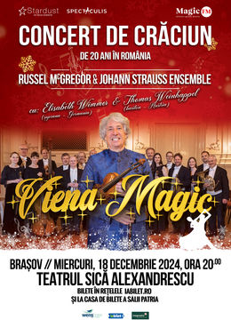 Brasov: Viena Magic - Concert de Crăciun de 20 ani