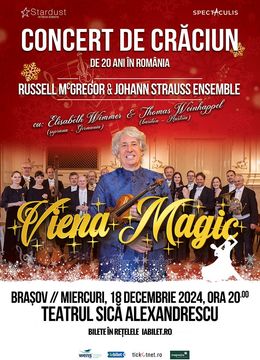 Brasov: Viena Magic - Concert de Crăciun de 20 ani