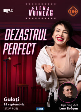 Galati: Stand-up Comedy cu Elena Voineag