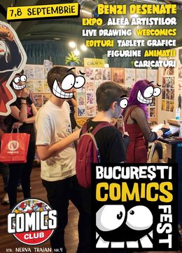 București ComicsFest la ComicsClub!