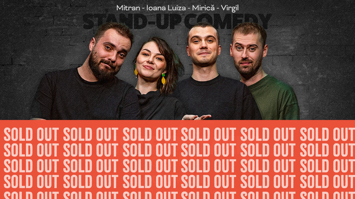 Timișoara: Stand-up Comedy cu Mirică, Luiza, Mitran și Virgil | Niște Oameni