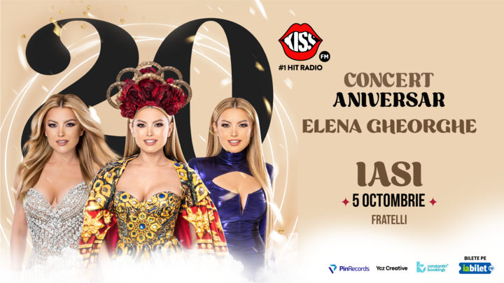 Iasi: Concert Aniversar ELENA GHEORGHE