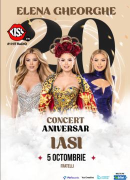 Iasi: Concert Aniversar ELENA GHEORGHE