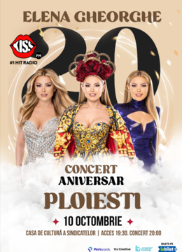 Ploiesti: Concert Aniversar ELENA GHEORGHE