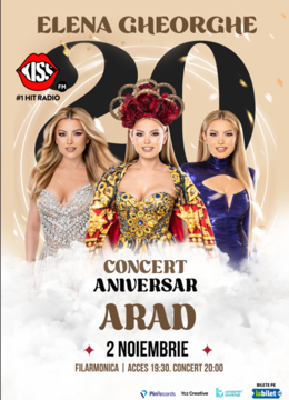 Arad: Concert Aniversar ELENA GHEORGHE