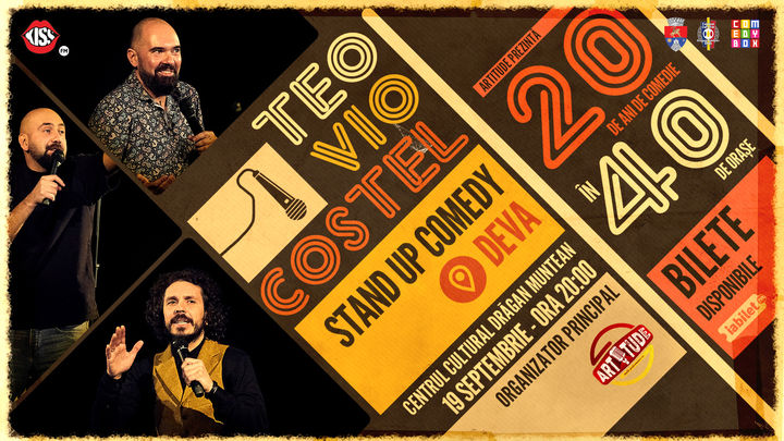 Deva: Teo, Vio și Costel - 20 de ani de comedie în 40 de orașe | Stand Up Comedy Show