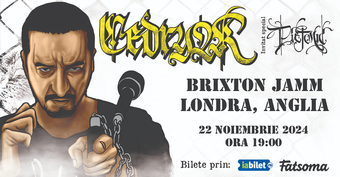 Londra: CEDRY2K - Invitat special Pietonu