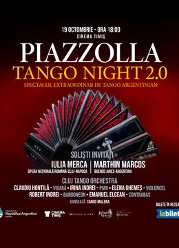 Timisoara: Piazzolla Tango Night 2.0 - Spectacol Extraordinar de Tango Argentinian