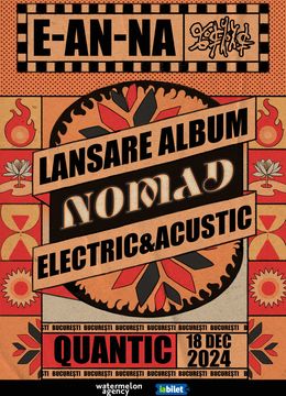 E-AN-NA | Lansare album NOMAD