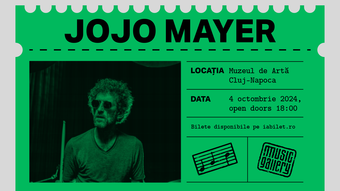 Cluj-Napoca: JOJO MAYER - Vernisaj Music Gallery