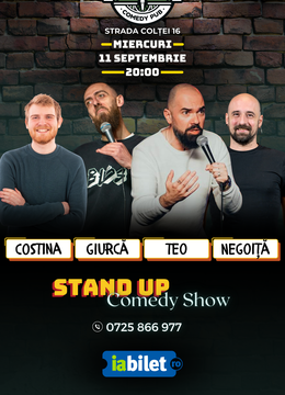 Stand-up Comedy cu Teo, Costina, Negoiţă & Giurcă