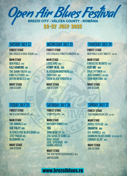Open Air Blues Festival Brezoi 2025