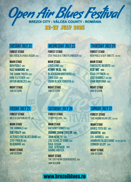 Open Air Blues Festival Brezoi 2025