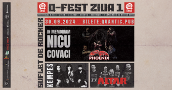 QFest – Ziua I  – PHOENIX - In memoriam Nicu Covaci | Kempes | Altar