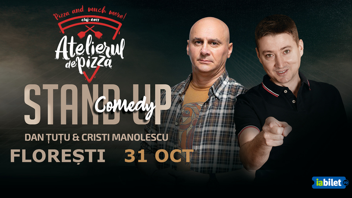 Floresti: Stand-up Comedy - Dan Tutu si Cristi Manolescu