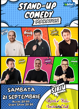 Sibiu: Stand-up Comedy Maraton