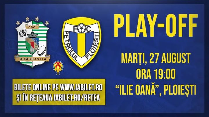 Ploiesti: CSC Dumbravita – FC Petrolul Ploiesti
