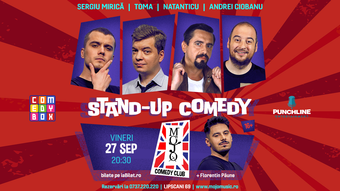 Stand-up Comedy cu Toma, Mirică, Natanticu și Ciobanu