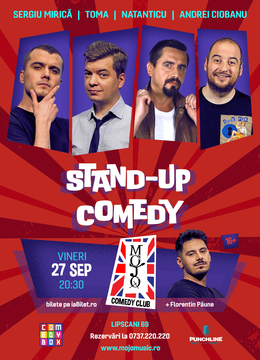 Stand-up Comedy cu Toma, Mirică, Natanticu și Ciobanu