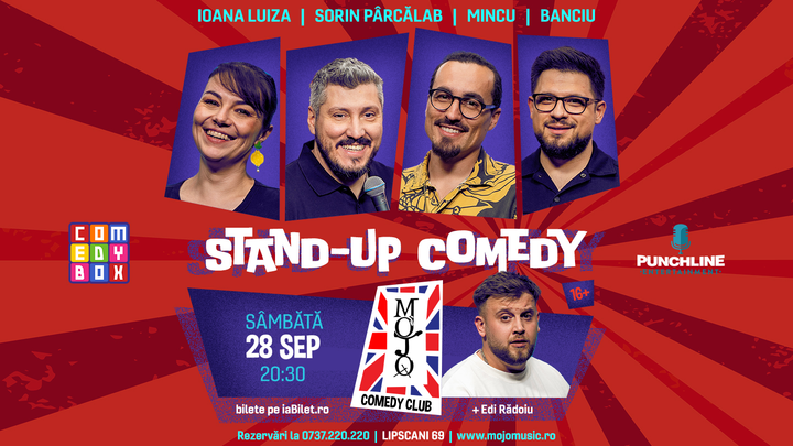 Stand-up Comedy cu Toma, Mirică, Natanticu și Ciobanu