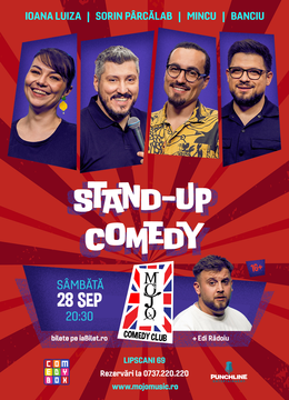 Stand-up Comedy cu Toma, Mirică, Natanticu și Ciobanu