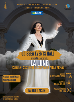 Sibiu: La Lune - Concert al Sopranei Anca Arnău (A Sarah Brightman Tribute Concert)