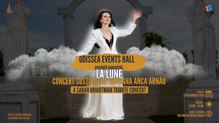 Sibiu: La Lune - Concert al Sopranei Anca Arnău (A Sarah Brightman Tribute Concert)