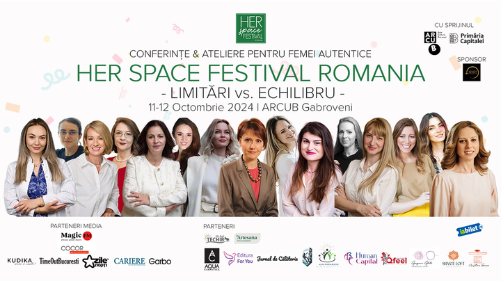 HER SPACE FESTIVAL ROMANIA – LIMITĂRI vs. ECHILIBRU