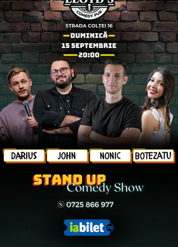 Stand-up Comedy cu Nonic, John, Darius & Botezatu