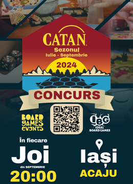 Iasi: Concurs de Catan @ Board Games Events