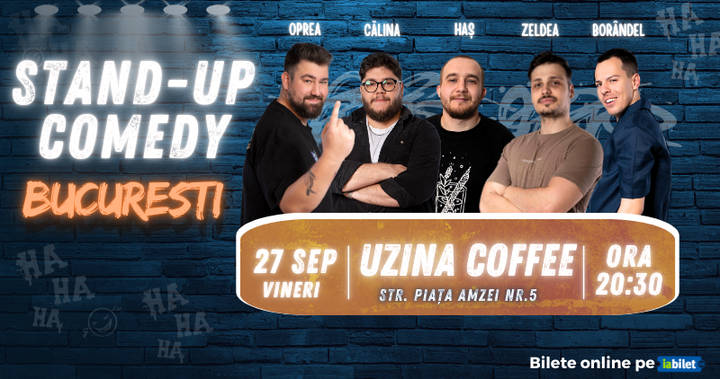 Stand-Up Comedy cu Oprea, Călina, Haș, Zeldea și Borândel