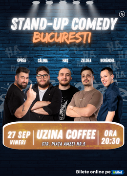 Stand-Up Comedy cu Oprea, Călina, Haș, Zeldea și Borândel