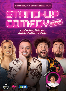 The Fool: Stand-up comedy cu Nelu Cortea, Anisia Gafton, Drăcea și Cîrje