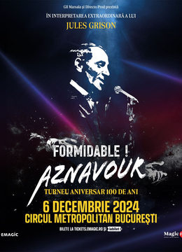 FORMIDABLE! AZNAVOUR cu JULES GRISON