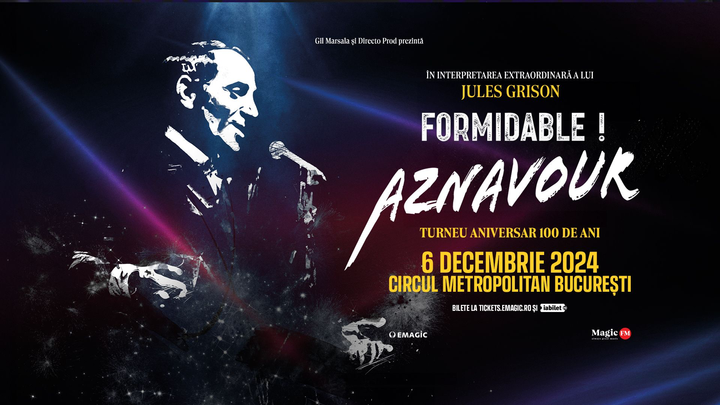 FORMIDABLE! AZNAVOUR cu JULES GRISON