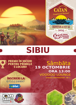 Sibiu: Catan Etapa Locala 2024 - Boardgame