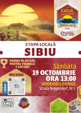 Sibiu: Catan Etapa Locala 2024 - Boardgame