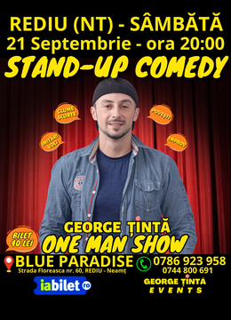 Rediu: Stand-up Comedy cu George Țintă @ BLUE PARADISE