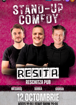 Reșița: Stand-up Comedy Show @Reschitza Pub