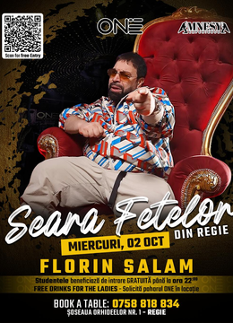 Seara Fetelor din Regie - Florin Salam