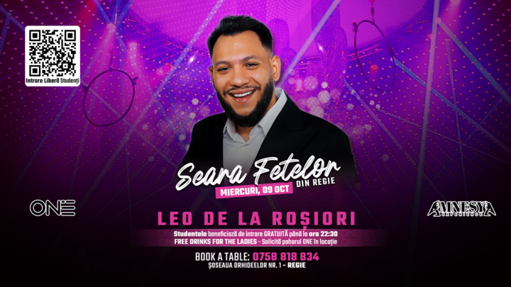 Seara Fetelor din Regie - Leo de la Roșiori