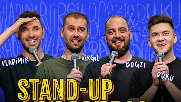 Ploiești: Stand-up Comedy cu Virgil CIulin, Bogzi, Vlad Mustățea și Duku