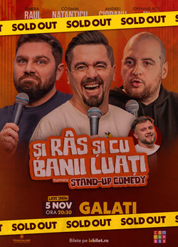 Galati | Stand-up Comedy cu Cosmin Natanticu, Andrei Ciobanu și Raul Gheba Show 2