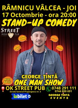 Ramnicu Valcea: Stand-up Comedy cu George Țintă