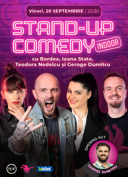 The Fool: Stand-up comedy cu Bordea, Ioana State, Teodora Nedelcu și George Dumitru