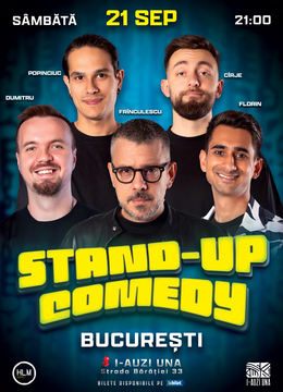 Stand-up comedy cu Frînculescu, Cîrje, Dumitru, Popinciuc si Florin