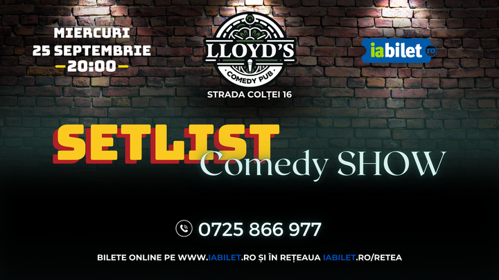 SETLIST | Comedy SHOW