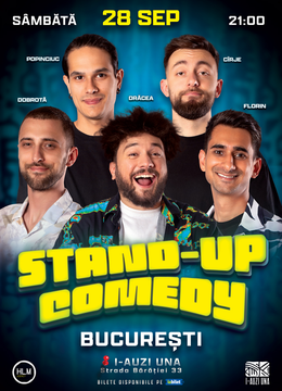 Stand-up comedy cu Drăcea, Cîrje, Dobrotă, Popinciuc si Florin