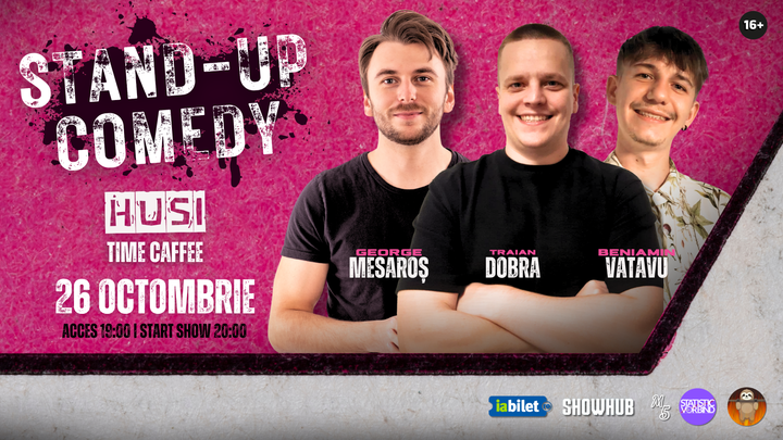 Huși: Stand-up Comedy Show | @Time