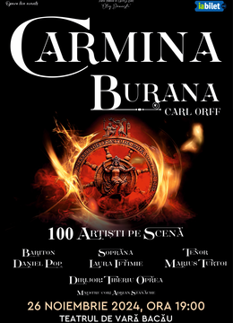 Bacău: CARMINA BURANA by Carl Orff